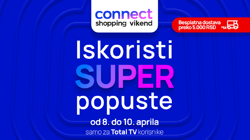 Connect Shopping vikend je pred nama!